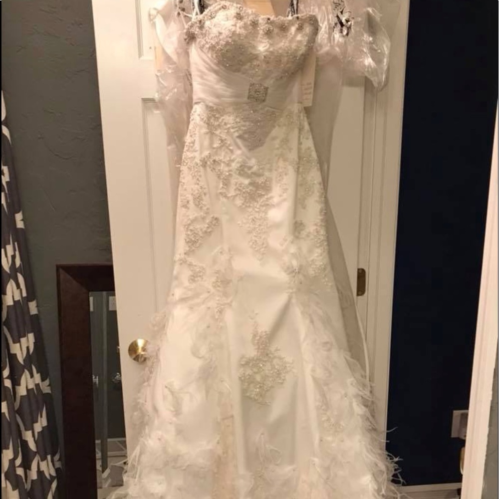 Gorgeous Tony Bowls Wedding Dress